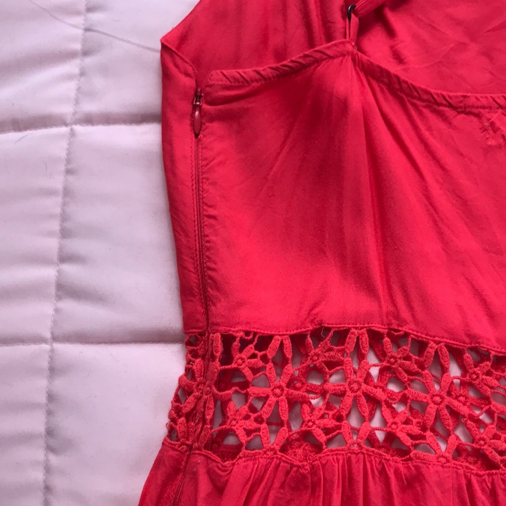 Hollister Red Romper - Picture 3 of 3
